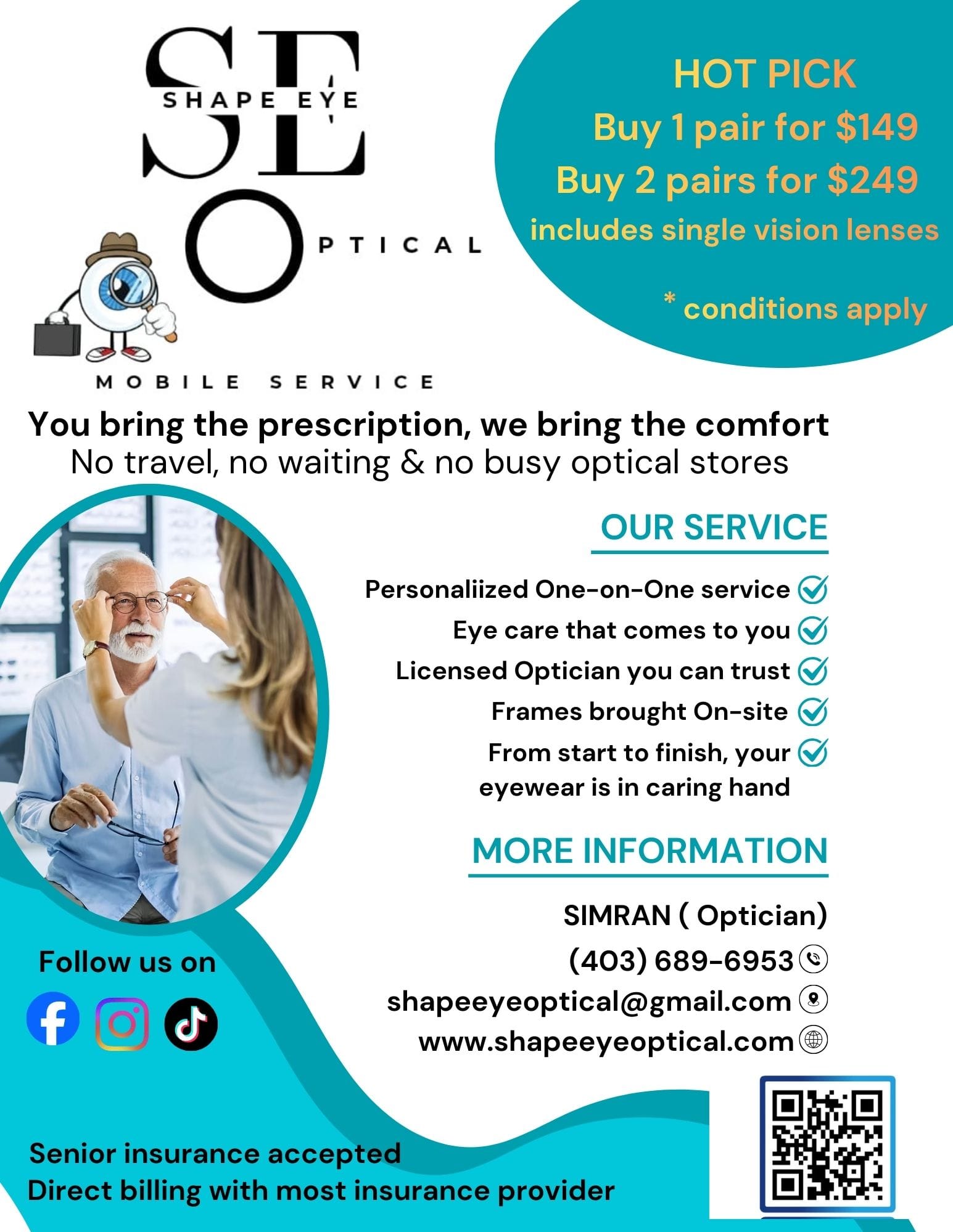 Mobile Service — Eye care at your doorstep