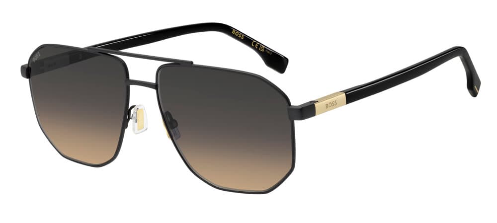 BOSS Square Double Bridge Sunglasses